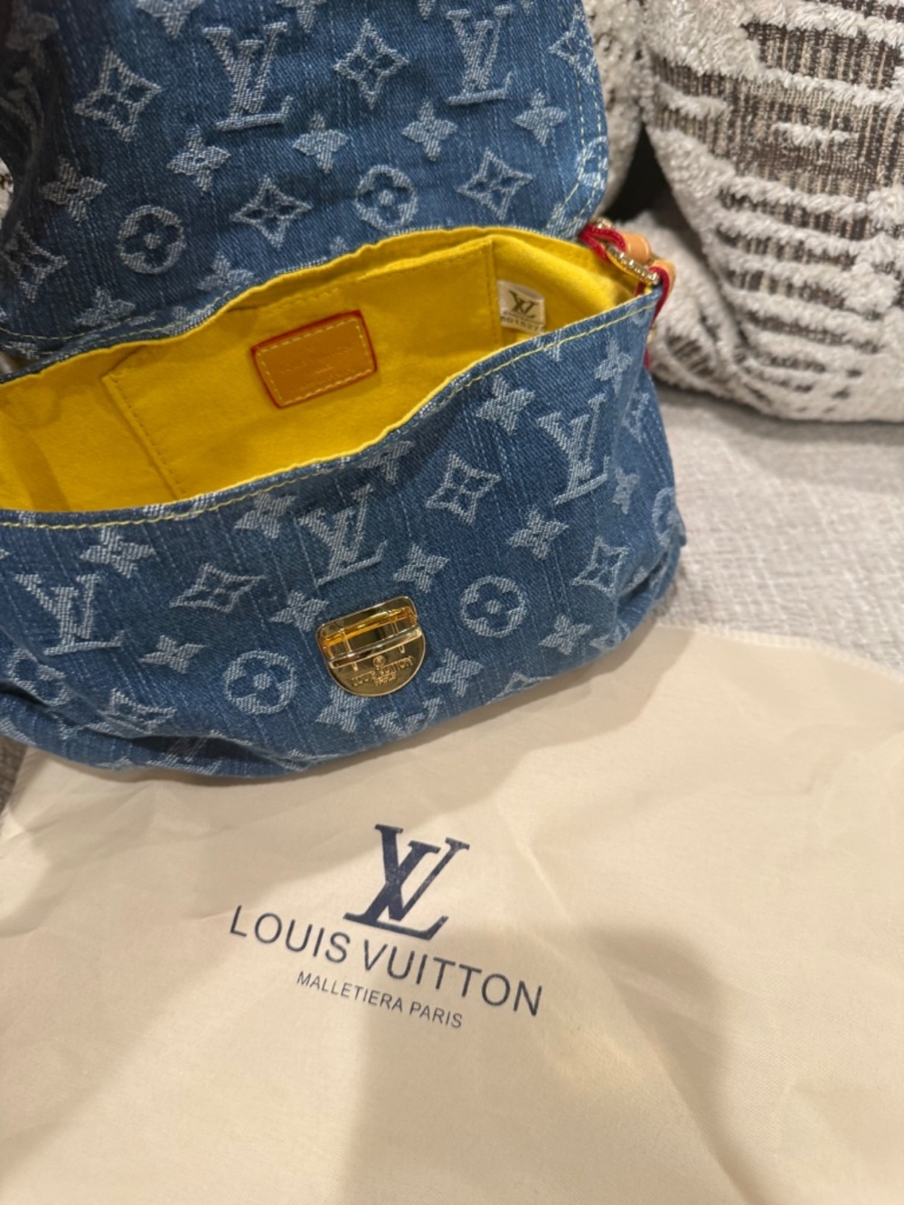 FASHION Bag, Very Soft Denim. - Picture 7 of 7